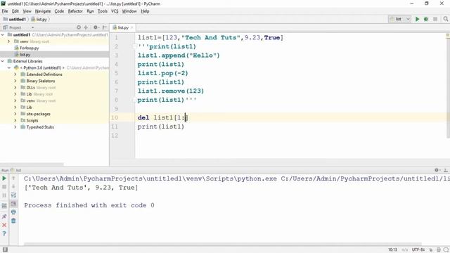 List in python смотреть онлайн