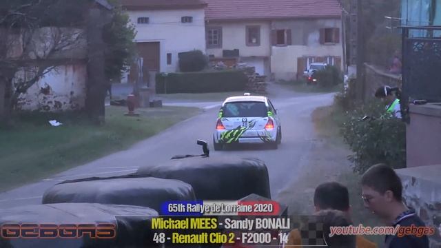 Renault Clio 2 - Michael MEES - RALLY - 2020 - Lorraine + Sandy BONALI смотреть онлайн