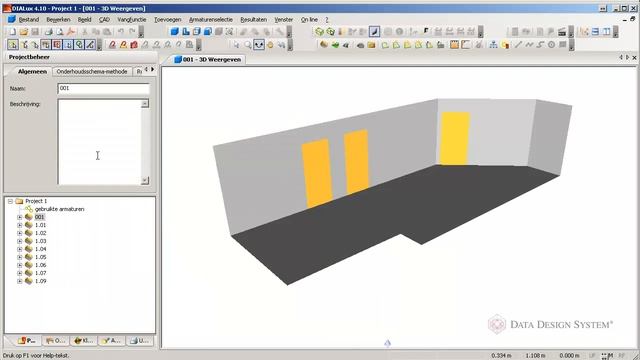 DDS CAD Export rooms to DIALux смотреть онлайн
