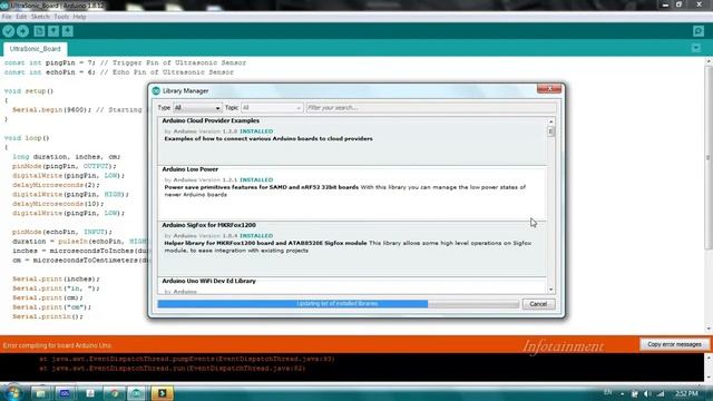 how to correct the error While compiling the code in Arduino IDE software| Part 1 | E Infotainment смотреть онлайн
