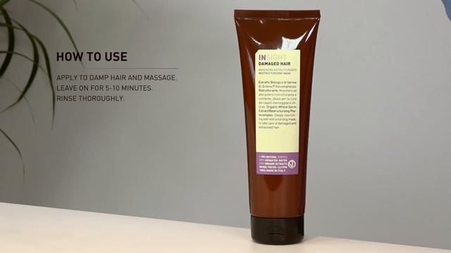 Insight DAMAGED HAIR Restructurizing Mask смотреть онлайн