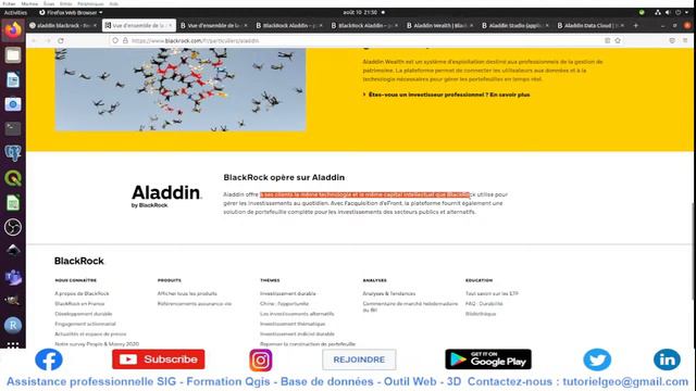 Plateforme Aladdin De Blackrock - Fintech