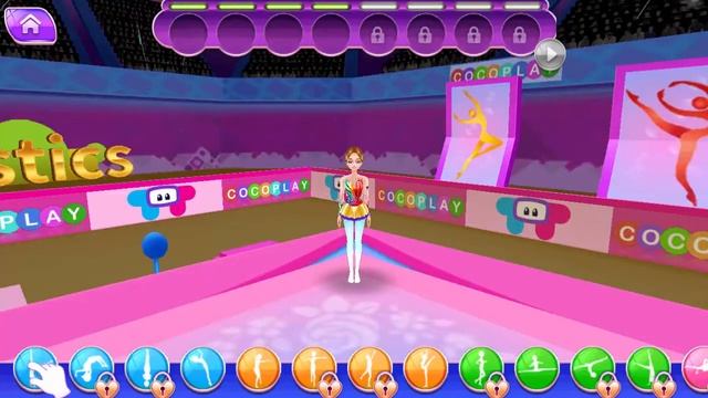 Coco Play By TabTale: Gymnastics Superstar Get a Perfect 10! Games for Girls смотреть онлайн