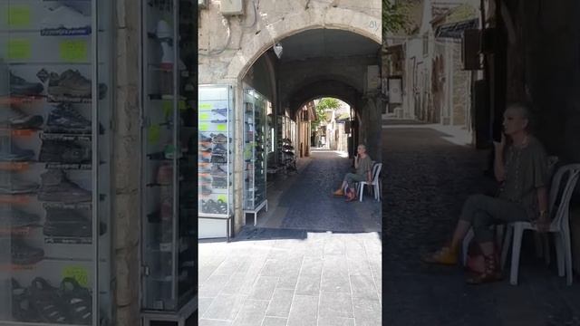 #экскурсия #Иерусалим #Израиль Центральная Улица Яффо в Иерусалиме. смотреть онлайн