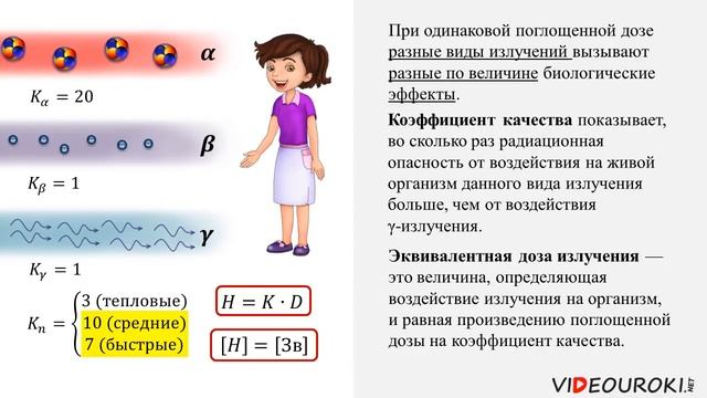 Биологическое действие радиоактивных излучений смотреть онлайн