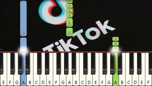 Tik Tok Song - Simpa Pa Pa (Very Easy Piano Tutorial) смотреть онлайн
