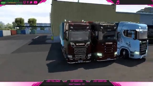 Euro truck simulator 2 ИВЕНТ "Рождественские старые игрушки 2021 года" №2 смотреть онлайн