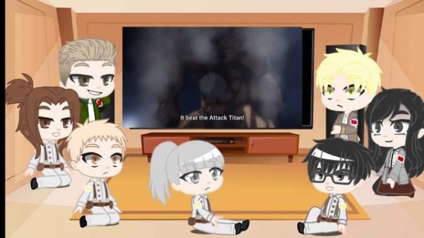 ||• ' Marley ' react to " Eren vs Warhammer titan " •||/ Attack on Titan \||