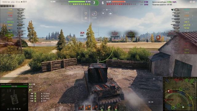 Уникум на fv4005 попал на карту Малиновка! Не растерялся и сделал небольшой-рекорд в world of tanks смотреть онлайн
