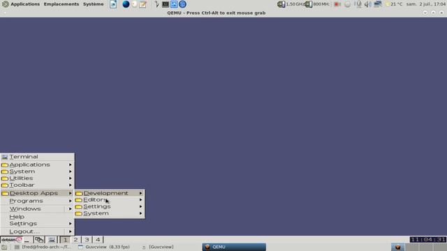 Debian GNU/Hurd 0.8 En Action