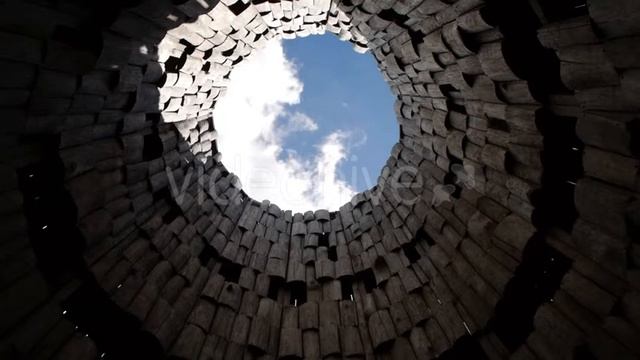 Mysterious tunnel to the light. May symbolise way to heaven after death. смотреть онлайн