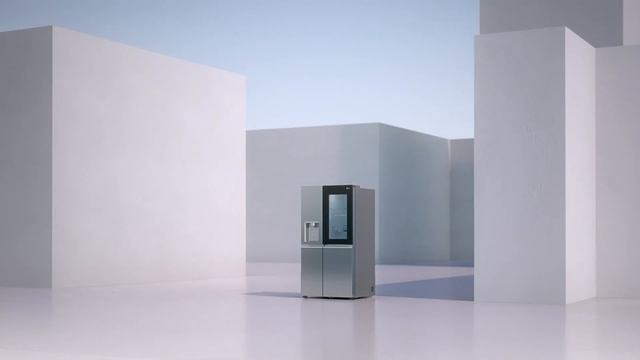 The Newly Redesigned LG Side By Side Refrigerator