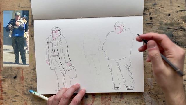 Удобный способ рисовать быстрые наброски смотреть онлайн