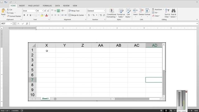 How to insert an Excel spreadsheet in Microsoft Word 2013 смотреть онлайн