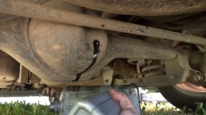 Замена масла в заднем мосту Grand Starex