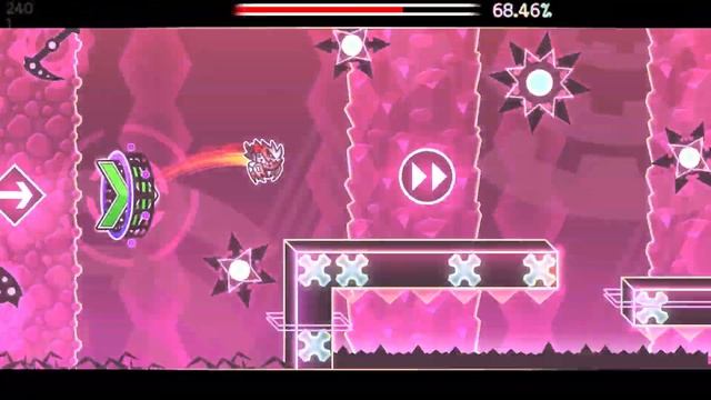 "Tetragon" by YunHaSeu14 (All Coins) | Geometry Dash смотреть онлайн