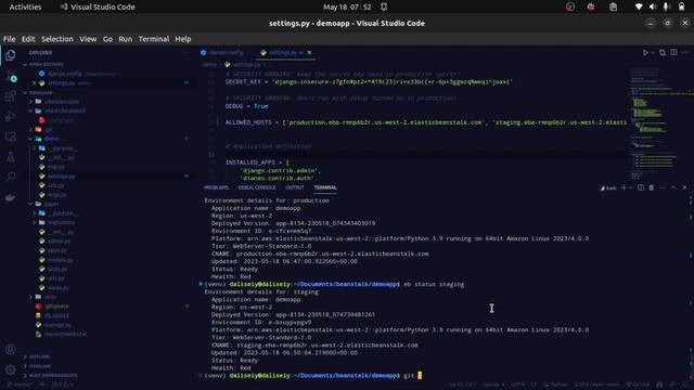 Deploy Django on ElasticBeanstalk with no Downtime смотреть онлайн
