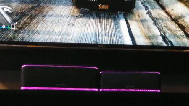 Sony Xb41+Xb31 Light Show/Sound test!! смотреть онлайн