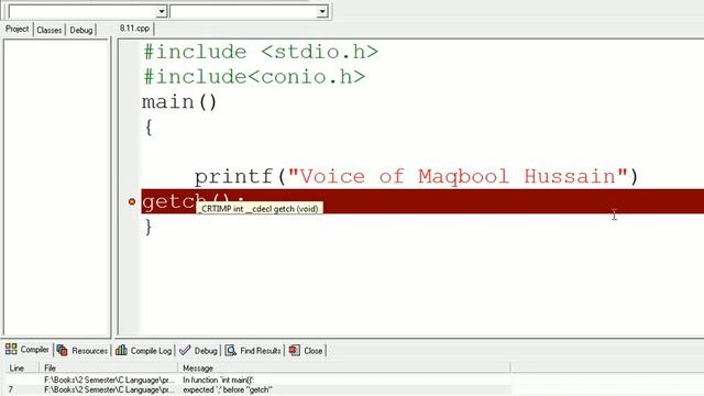 What is Printf fucntion, example of printf function Urdu and Hindi Lecture 8 смотреть онлайн