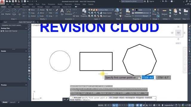 #8: AutoCAD REVISION CLOUD Command with Full Details | AutoCAD | | Autodesk смотреть онлайн