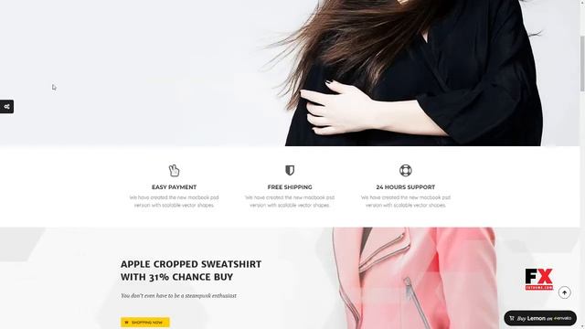 Lemon A Clean and Smooth WooCommerce WordPress Theme Beauregar смотреть онлайн