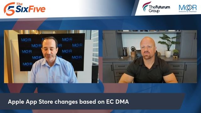 Apple Makes Changes Based on DMA - Episode 201 - Six Five смотреть онлайн