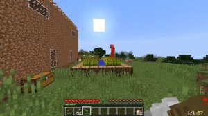 ?МЫ ПОДЕЛИЛИ ДЕРЕВНЮ НА ДВЕ ЧАСТИ В МАЙНКРАФТ! ШЕДИ ЛЕСКА НУБИК И БРОК MINECRAFT