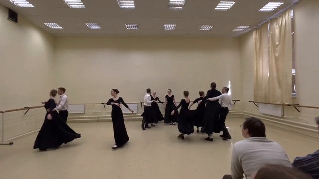Зачет по танцу, 2 курс, 4 семестр смотреть онлайн