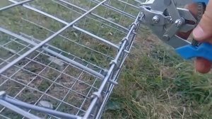 Сборка габиона
