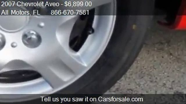 2007 Chevrolet Aveo LS for sale in Homestead, FL 33033 at Al смотреть онлайн