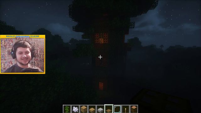 Minecraft: How To Build a Survival Tree House EASY Tutorial смотреть онлайн