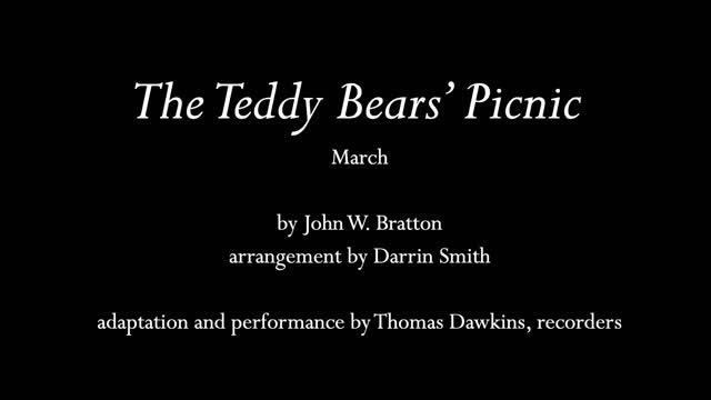 Bratton: "The Teddy Bears' Picnic" (nine recorders) смотреть онлайн
