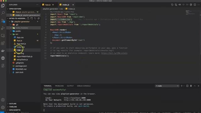 Intro to Modern React Part 2 - Exploring the Codebase смотреть онлайн