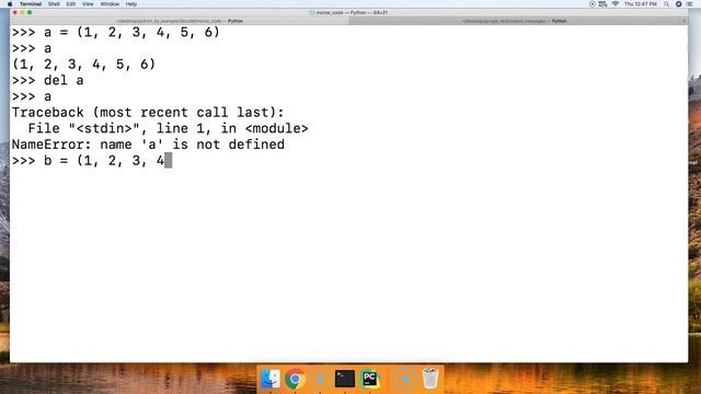 Python 3.7: How To Delete A Tuple смотреть онлайн
