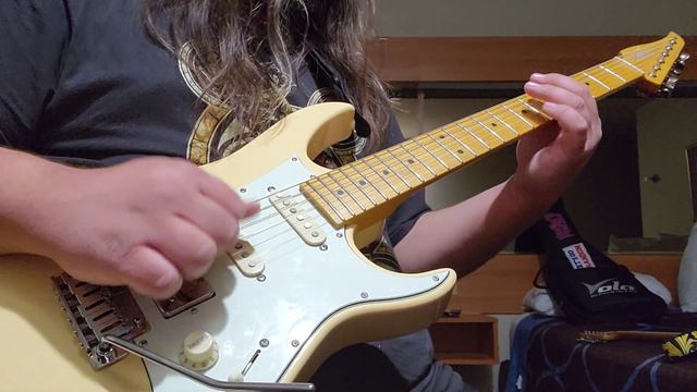Improv on guitar over E blues backing track | guitar backing track in E Major смотреть онлайн