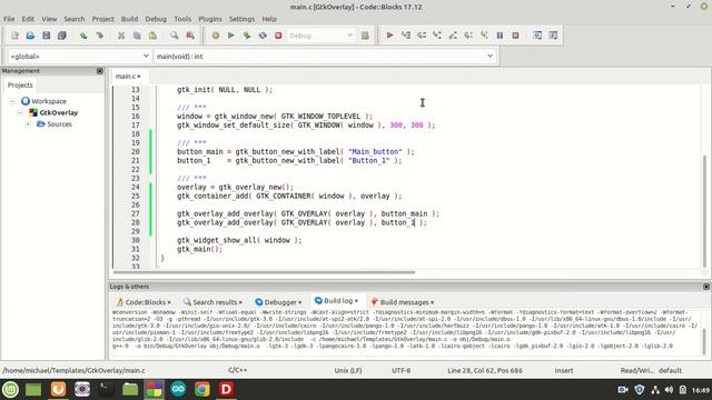 GTK GtkOverlay Part 01 смотреть онлайн