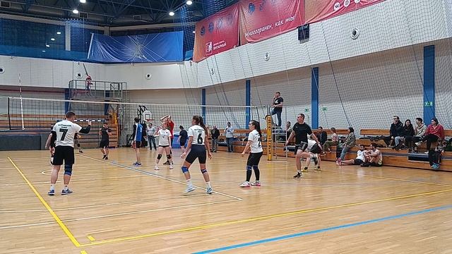 ВК Полторашки - ВК Балтийский микс. 2-й сет.