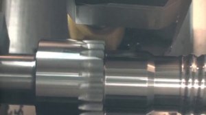 OKUMA LB3000EX C MY фрезерование шестерни червячной фрезой