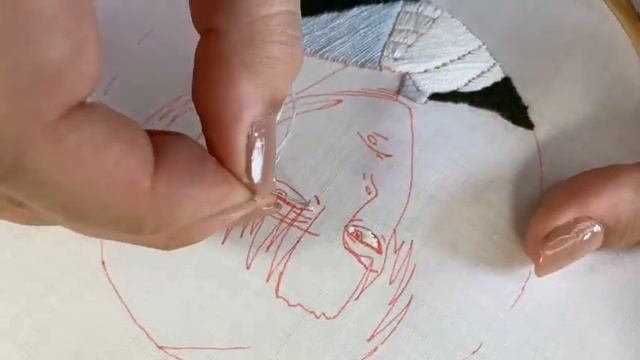 How to embroidery Levi Ackerman | step by step смотреть онлайн