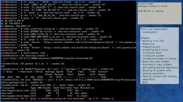 Arch Linux installation recording to kernel 5.8.0-arch1-2 (testing) смотреть онлайн