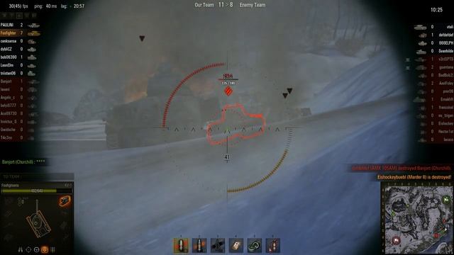 WOT: Arctic Region - KV-1 - 9 frags - Steel Wall, Top Gun, смотреть онлайн