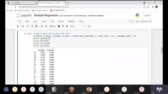 Implementation of Multiple Regression Model in Machine Learning using Python Code смотреть онлайн