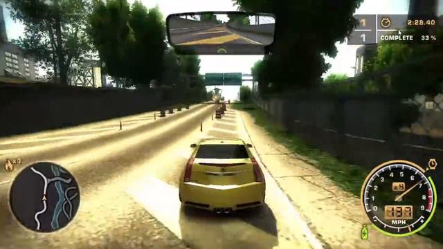 NFS™ MW | Cadillac CTS-V Coupe (2011) Gameplay смотреть онлайн