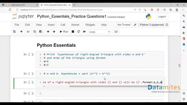 Print Using a Format Function Part 2 | Python Essentials смотреть онлайн