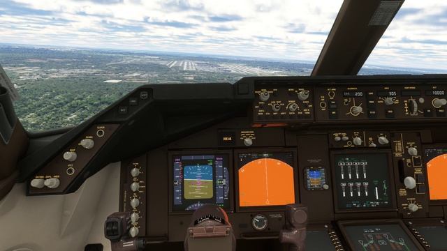 Аэропорт Хартсфилд-Джексон Атланта (KATL). MICROSOFT FLIGHT SIMULATOR 2020. Boeing 747. Landing смотреть онлайн