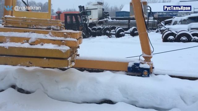 Испытания Козловой кран 3,2 тн Воскресенск Вагоноремонтное ДЕПО #2 смотреть онлайн