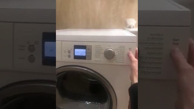 Сушильная машина BOSCH Ecologixx 7s при включении мигает клю... смотреть онлайн