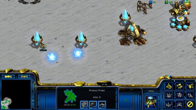 StarCraft: Remastered w/ Raj - 2P Team Melee (Protoss/Terran) vs 3 CPUs смотреть онлайн