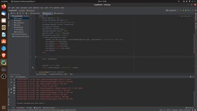 Image to audio OCR using EasyOCR with gTTs python django - part 2 смотреть онлайн