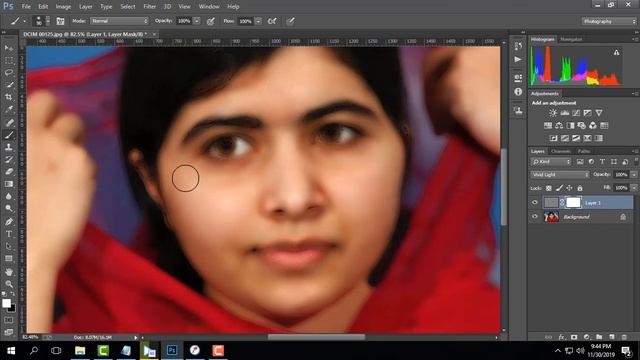 Adobe Photoshop CC Easy Photo Retouching Technique смотреть онлайн